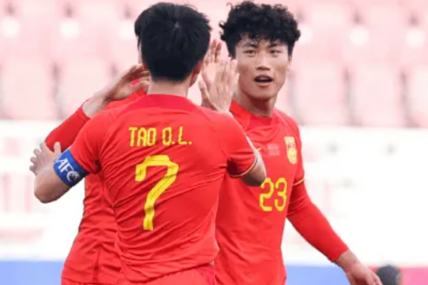 中國國奧小組第三結(jié)束亞洲杯征程